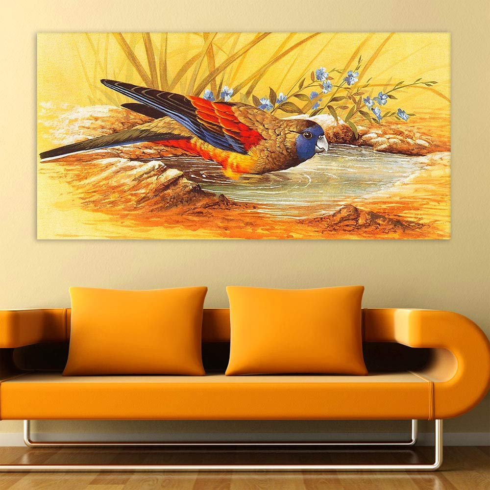 inep-b07v9s8n4z-puddle-jumping-pals-unframed-animal-wall-art-featuring-playful-creatures-splashing-in-a-golden-puddle.jpg